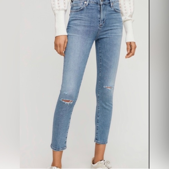 Citizens of Humanity Rocket Crop High Rise Skinny - Picture 1 of 9